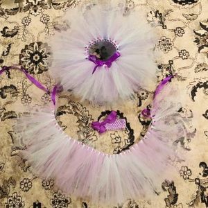 Birthday Tutu and Highchair tutu set.